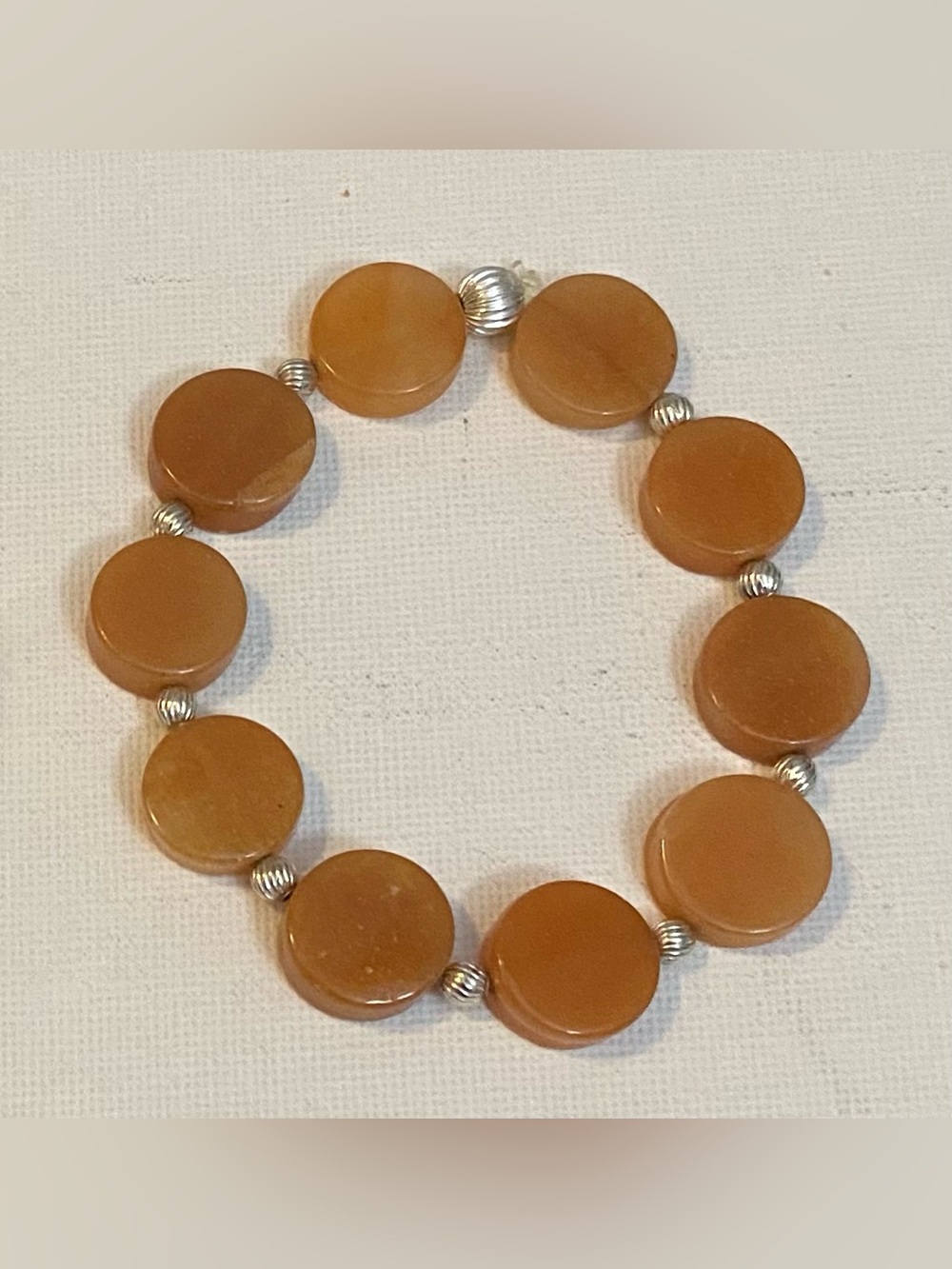 NEW Aventurine crystal beads stretch bracelet